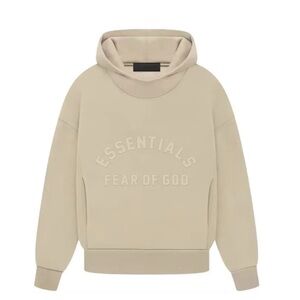 Essentials Fear of God Dusty Beige Hoodie SS23 | XXS–XXL